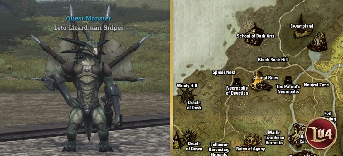 Leto Lizardman Sniper l2