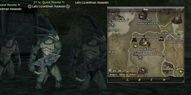 Leto Lizardman Assasin l2