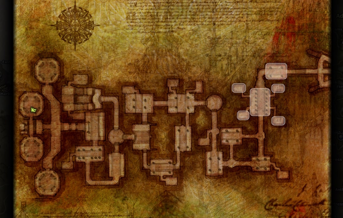 Elven Fortress map