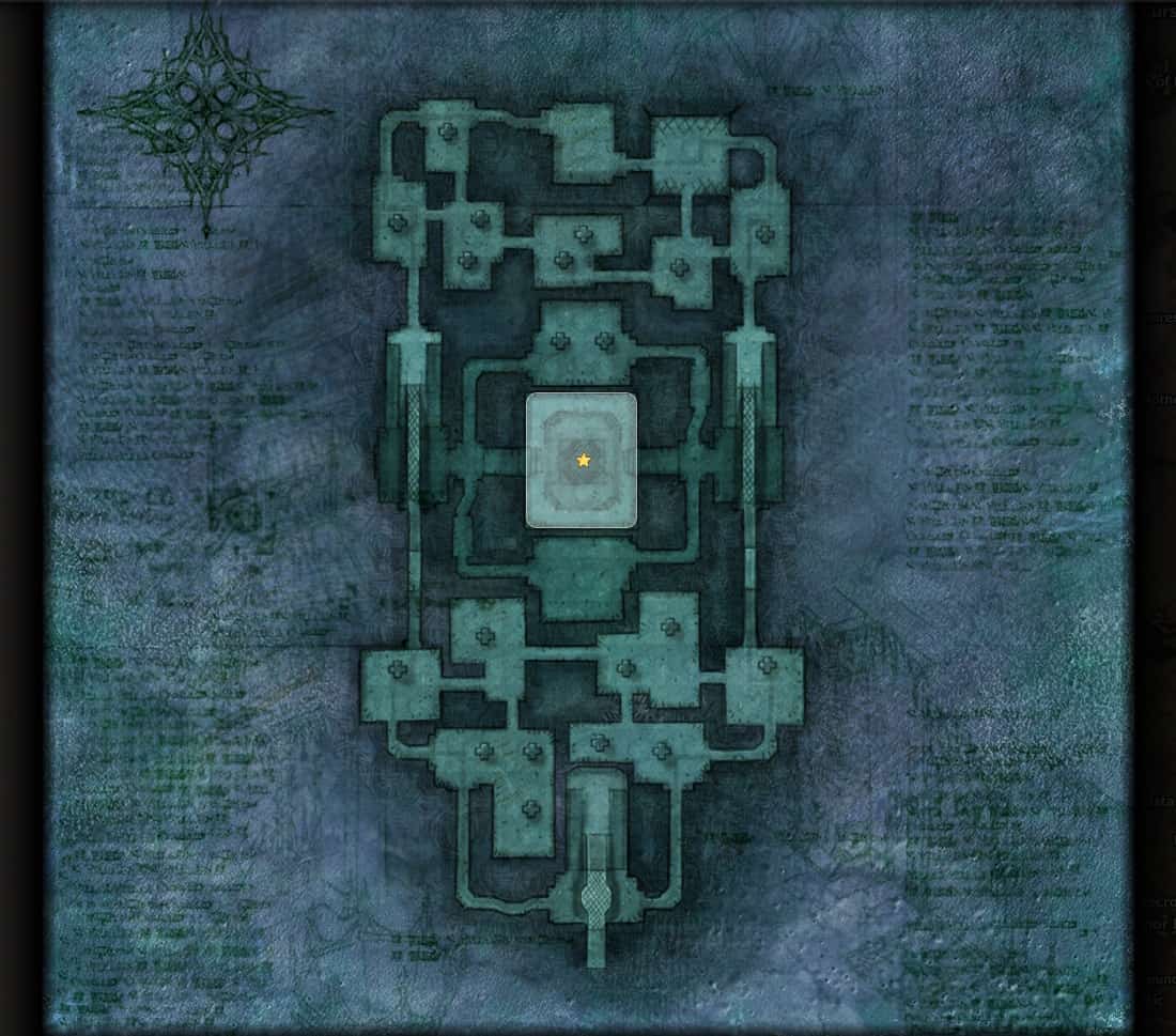 School of Dark Arts map