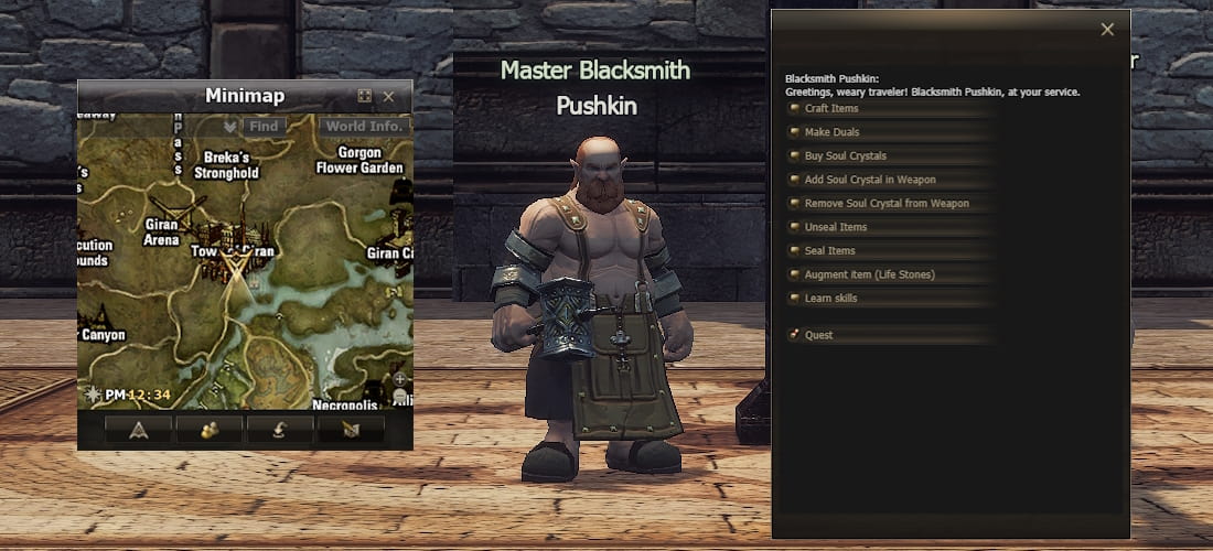 Master Blacksmith Pushkin l2