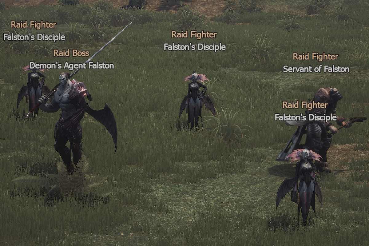 Demon's Agent Falston lu4