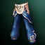 MW Blue Wolf Stockings