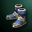 Blue Wolf Boots of Destiny (Water, Earth, Holy)